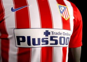 Atletico Madrid e Plus500