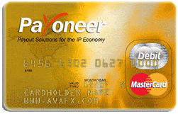 avatrade carta di credito