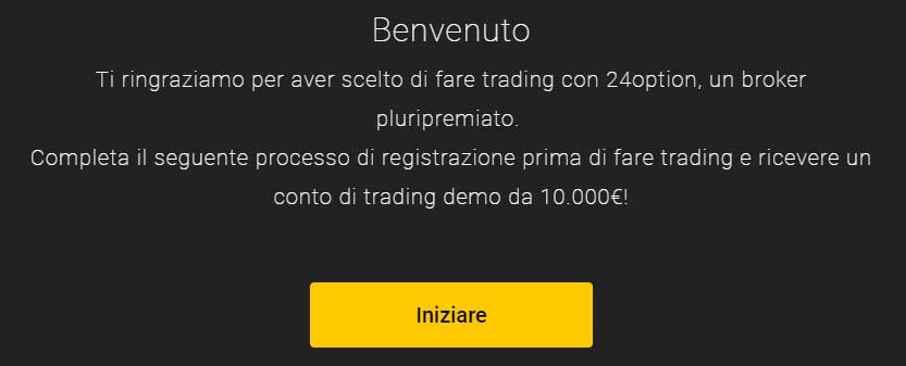 registrazione 24option