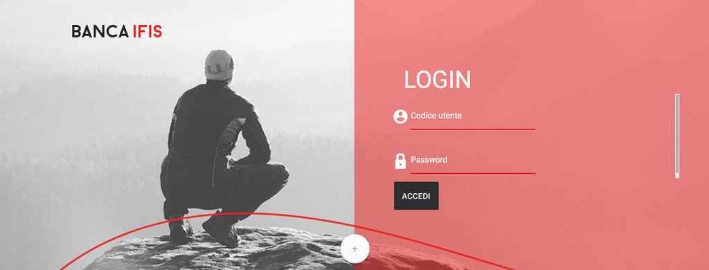 Uomo login banca ifis