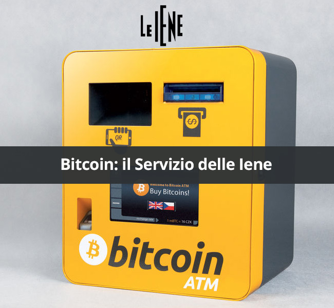 bitcoin servizio iene