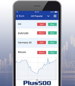 applicazione trading plus500