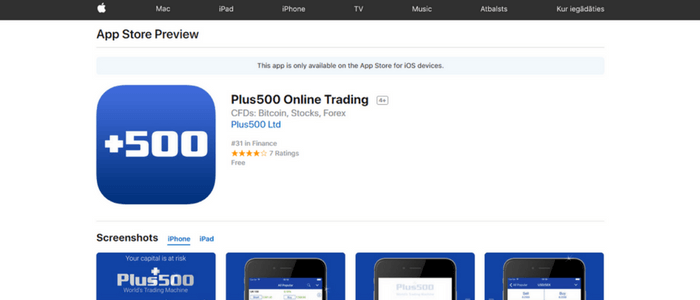 plus500 app