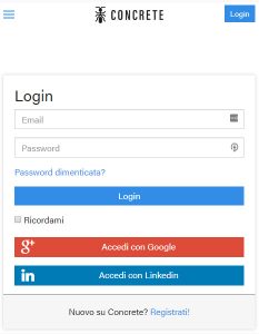 concrete investing login