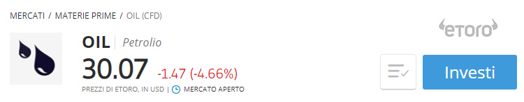Valutazione petrolio on sale tempo reale
