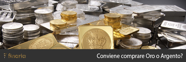 comprare oro o argento