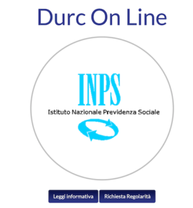 durc online inps