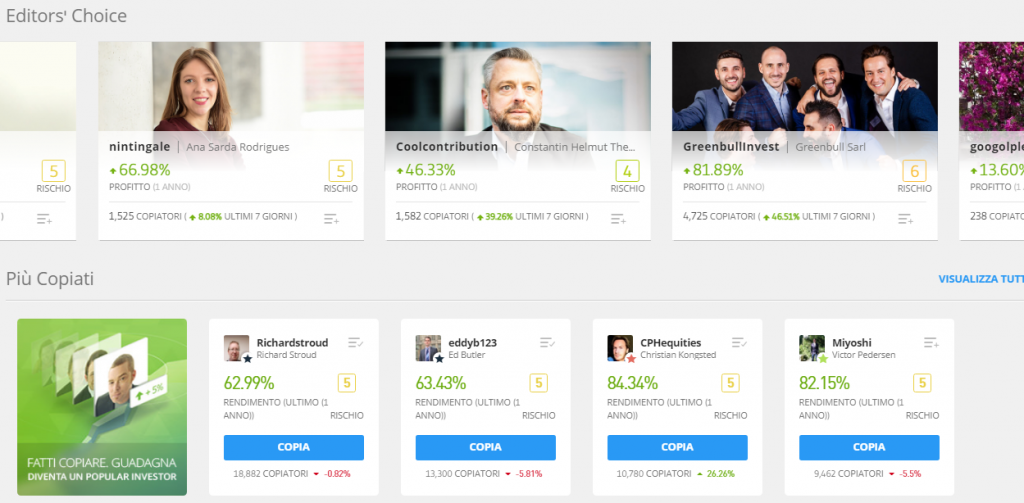 Investimenti Redditizi - etoro copy trading