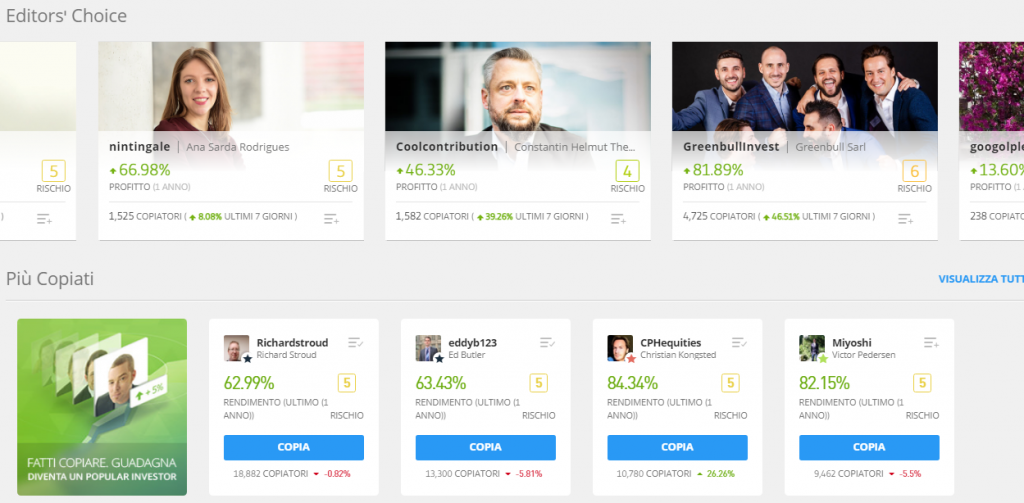 eToro vs plus500 copytrading