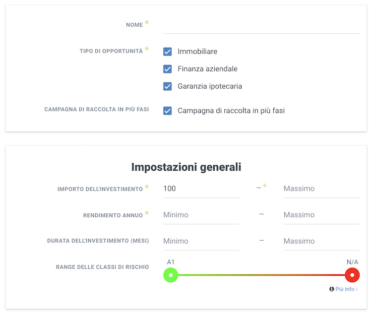 autoinvest crowdestate parametri