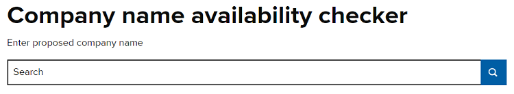 company name checker