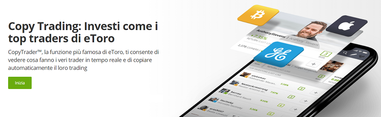 copy trading guadagnare online