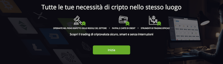etoro Migliori Exchange di Criptovalute come funziona