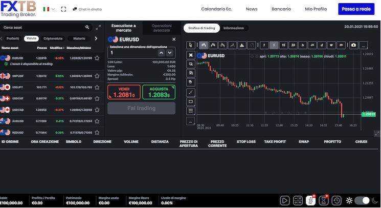 ForexTB Broker Simulator