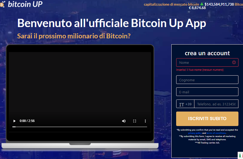 bitcoin up come funziona