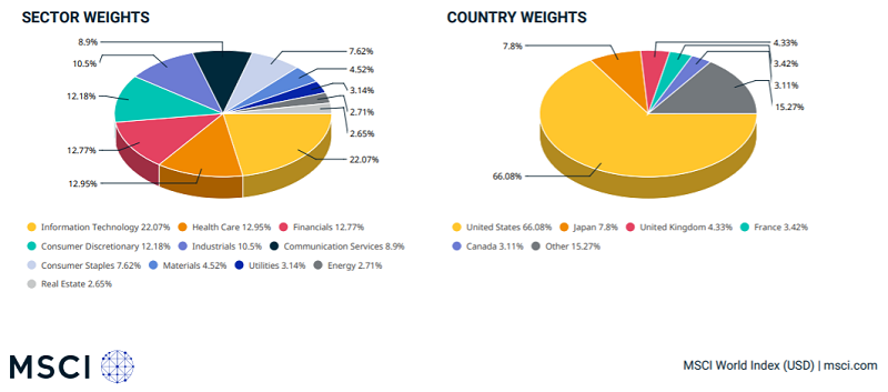 msci world composizione