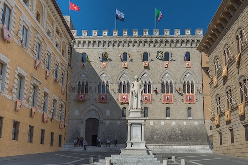 monte paschi siena piazza salimbeni