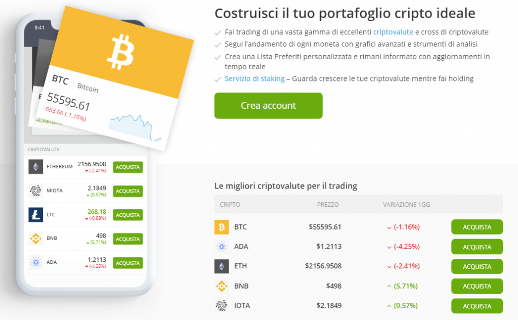 etoro wallet