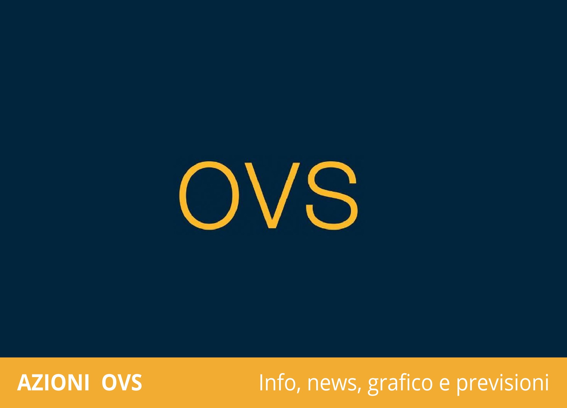 Analisi della quotazione delle azioni OVS