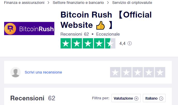 Bitcoin Rush Trustpilot