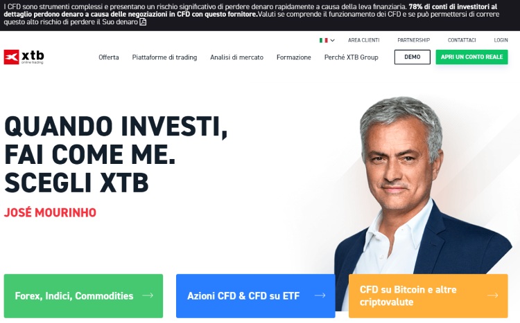 xtb broker cfd