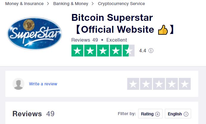 Bitcoin Superstar Trustpilot