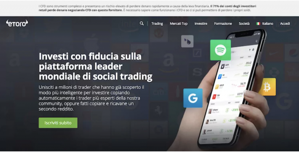 etoro i migliori broker a leva alta