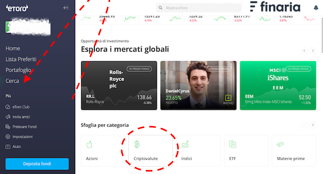 trading criptovalute