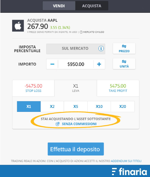 eToro iscrizione