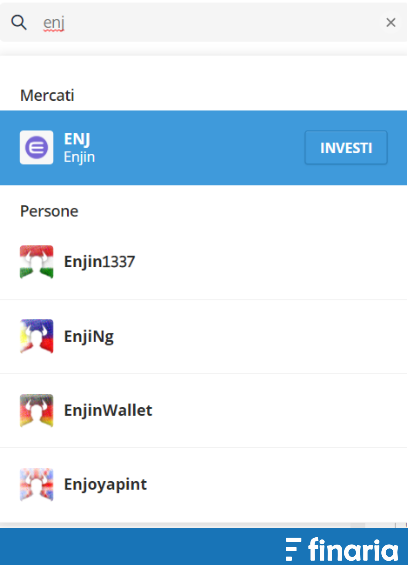 comprare enjin etoro