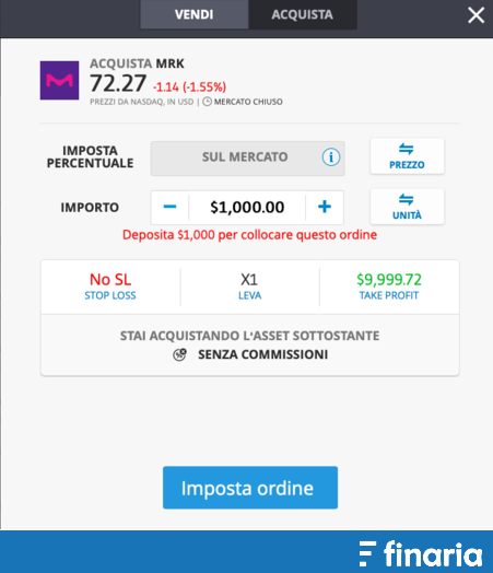 Comprare Azioni Merck - etoro 2
