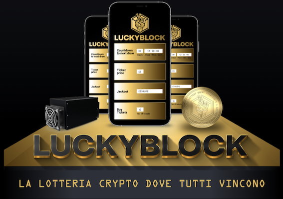 criptovalute con uso reale lucky block