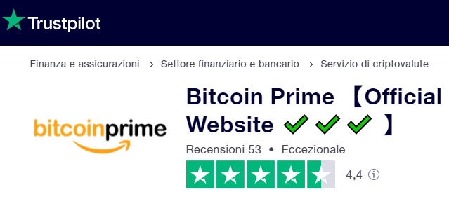 Bitcoin Prime trustpilot