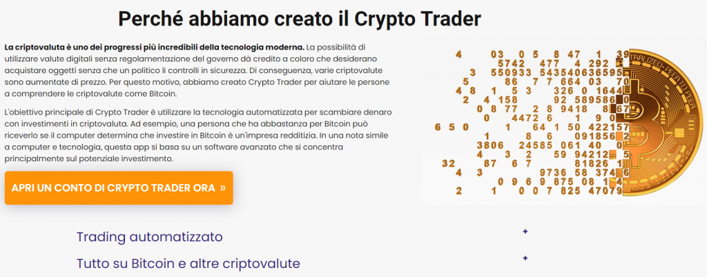 crypto trader perché