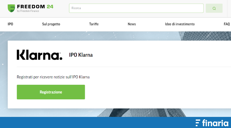 ipo klarna f24