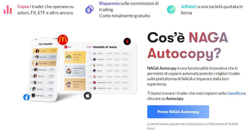 Trading Automatico NAGA