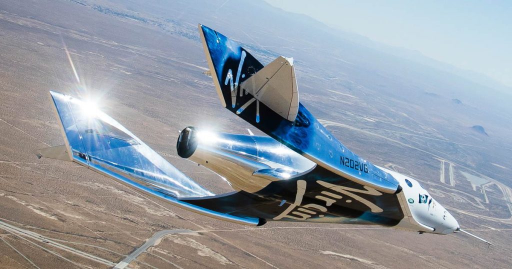 Comprare azioni Virgin Galactic - velivolo