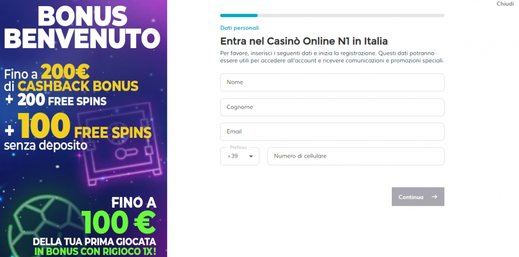 Ethereum casinò - registrati