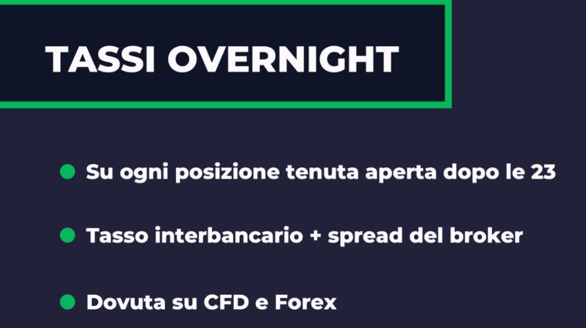 trading senza commissioni - overnight