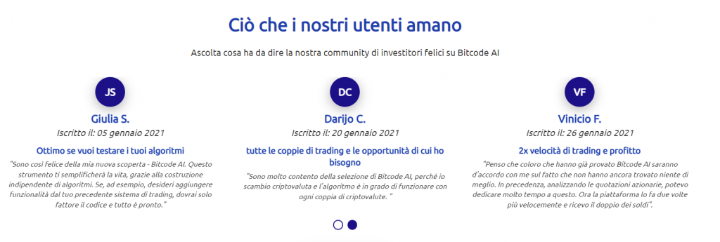 Bitcode AI - opinioni