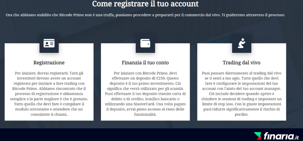 Bitcode Prime come fare