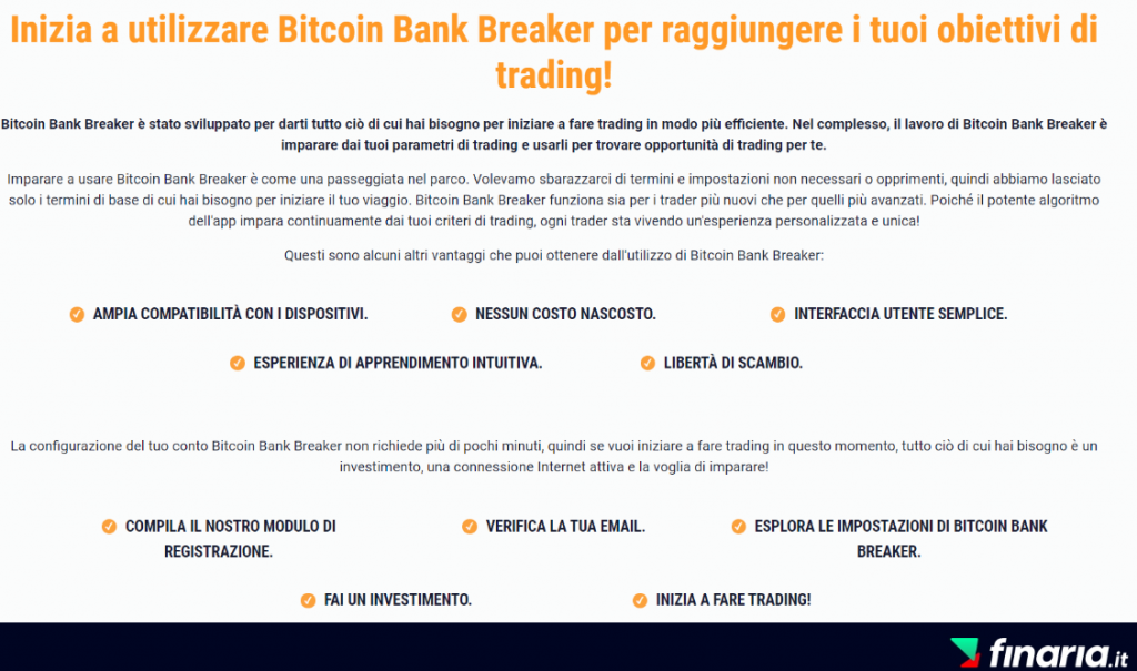 Bitcoin Bank Breaker caratteristiche