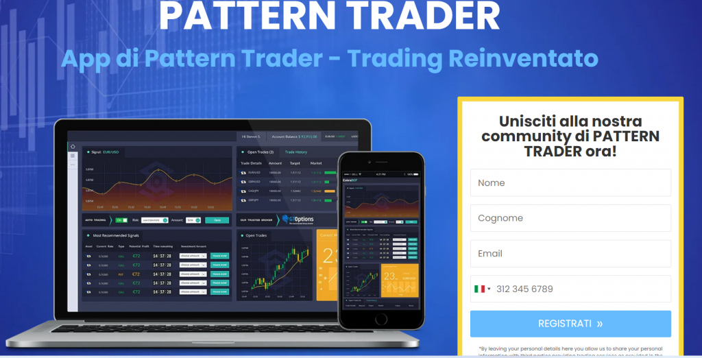 Pattern Trader app
