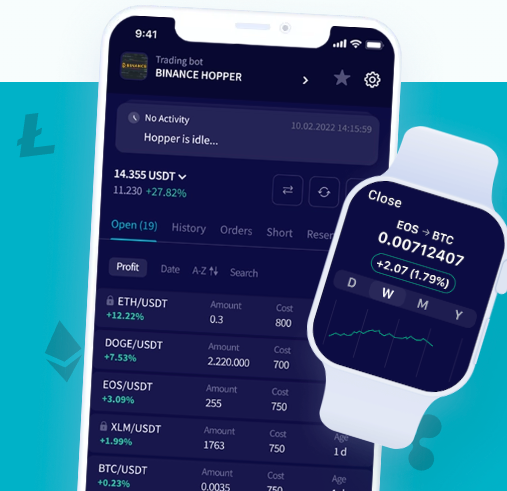 Crypto Hopper app