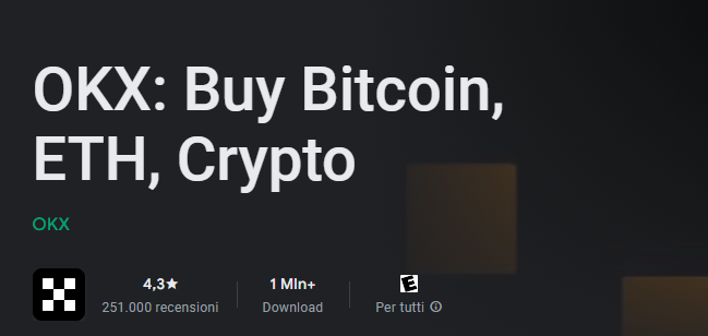 OKX tutorial comprare crypto