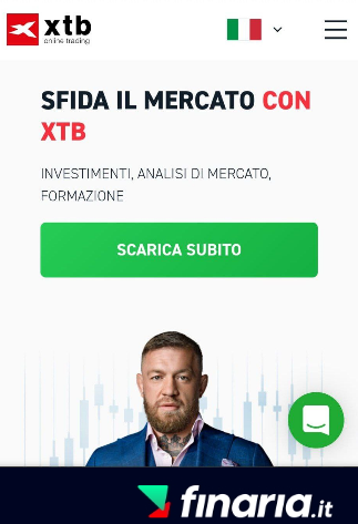 Tutorial XTB registrazione