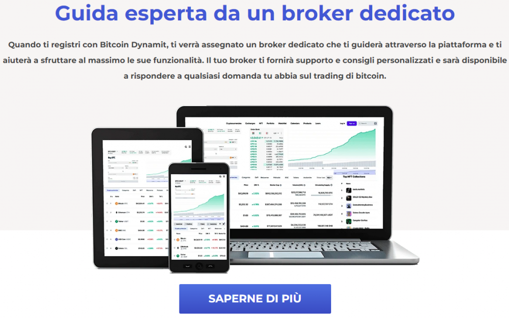 Bitcoin Dynamit - broker