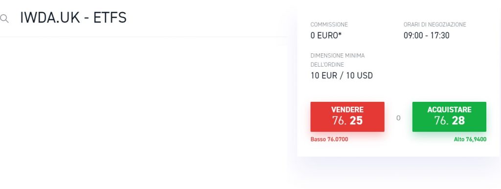 etf accumulo - iwda