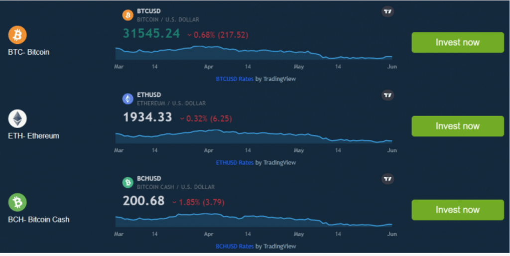 Bitcoin Hero - investi