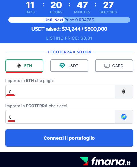 previsioni ecoterra - compra